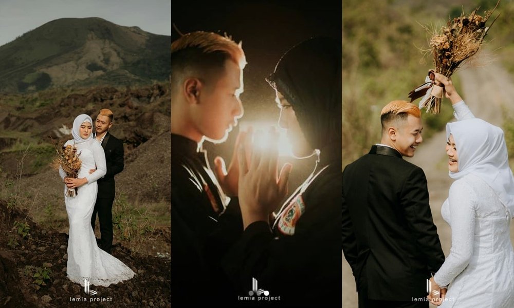 10 Foto Postwedding Pasangan Atlet Hanifan-Pipiet. Unik dalam Balutan Baju Pencak Silat!