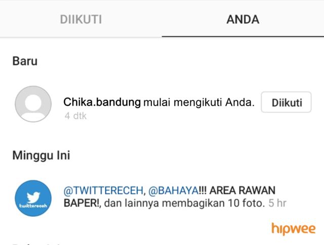 Bukannya Seneng, Dapet Follower dengan Nama Begini Justru Bakal Bikin Kamu Bingung Harus Ngapain