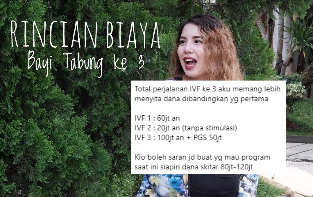 Tya Ariestya Bongkar Pengalaman Menjalani Proses Bayi Tabung untuk Dapat Anak. Biayanya Fantastis!