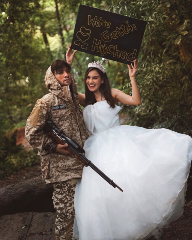 10 Foto Prewedding di Hutan dengan Tema yang Unik. Nggak Kalah Sama Ammar Zoni dan Irish Bella!