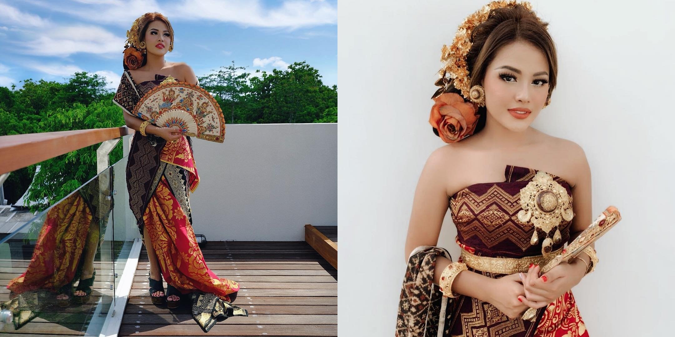 Aurel Tampil Cantik dengan Baju Adat Bali, Warganet Malah Salfok ke Komentar Krisdayanti di Fotonya