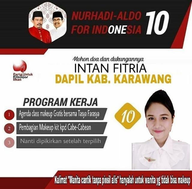 10+ Kontribusi Kreatif dari Warganet Demi Nyaleg buat Pemenangan Nurhadi-Aldo. Bisa Menang Telak nih!