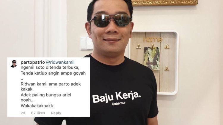 Ridwan Kamil Ngadain Lomba Pantun, Parto Patrio yang Ikutan, Ariel Noah yang Menang. Lucu Deh!