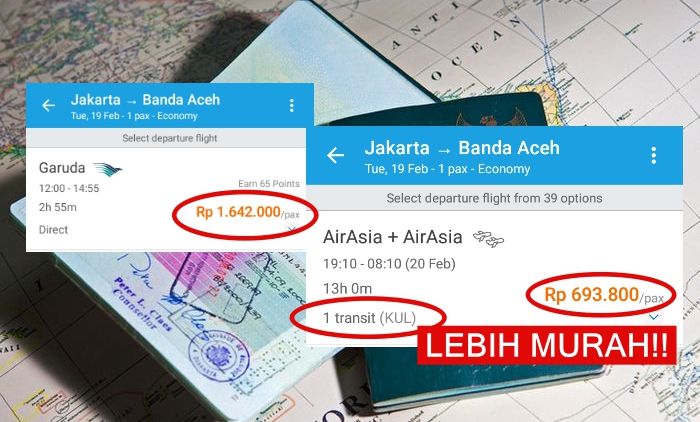 Tiket Pesawat Domestik Makin Mahal. Kini Orang-Orang Pilih Transit Ke Luar Negeri Demi Hemat Biaya