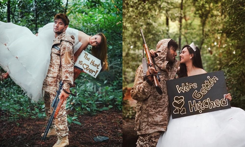 10 Foto Prewedding di Hutan dengan Tema yang Unik. Nggak Kalah Sama Ammar Zoni dan Irish Bella!