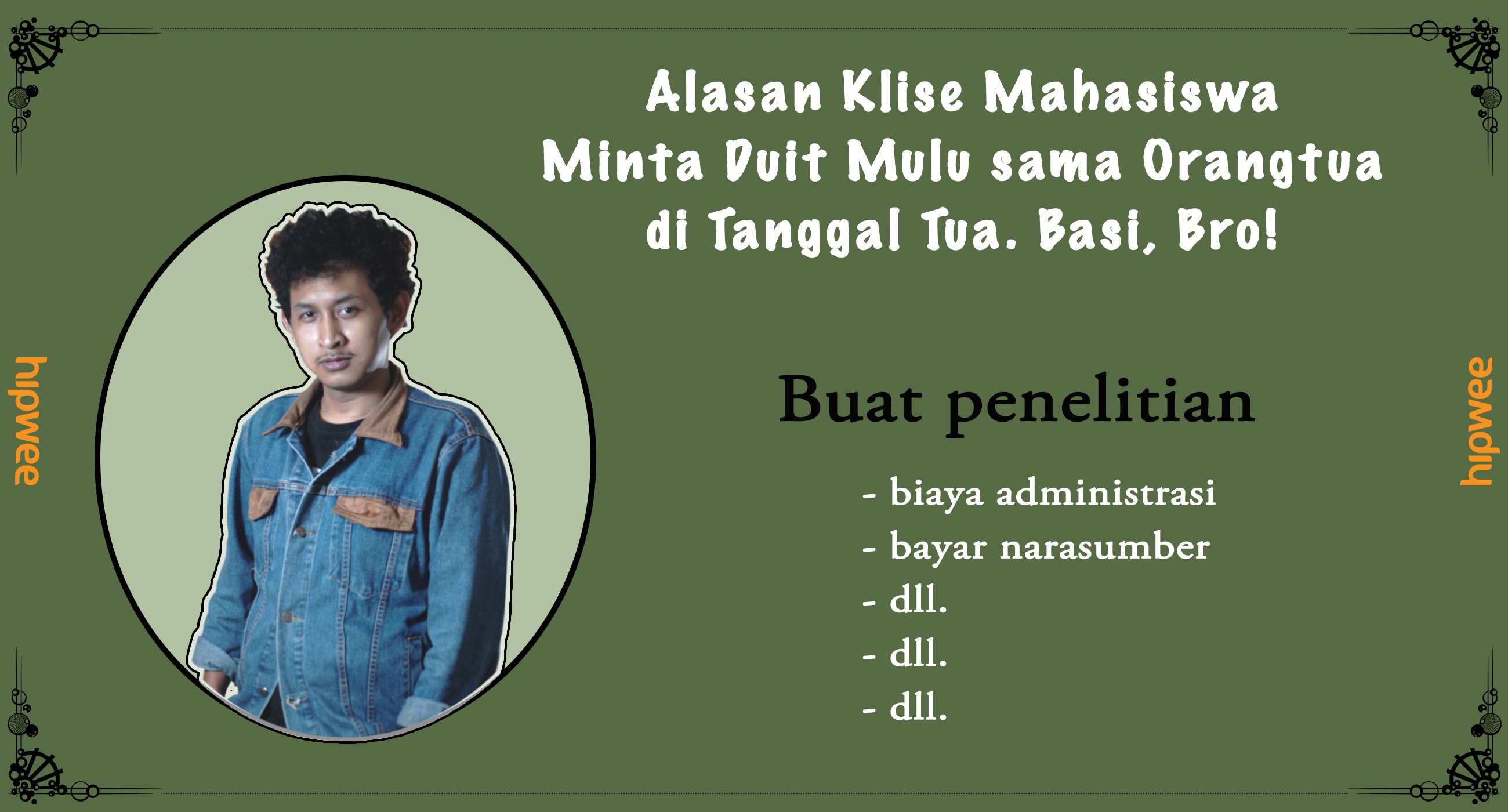 11 Alasan Klise yang Sering Kamu Pakai Saat Minta Uang Kiriman (Lagi) pada Orang Tua. Duit Teroooos!