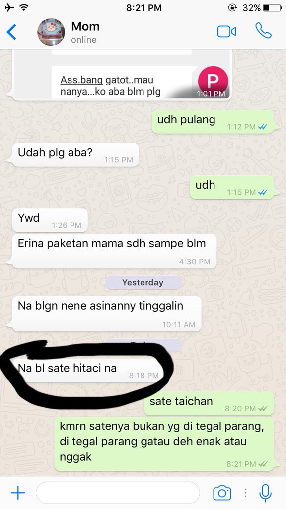 10 Warganet Bocorkan Isi Chat Keluarga Lewat Utas Alitt Susanto. Kocaknya Auto Bikin Kangen Keluarga