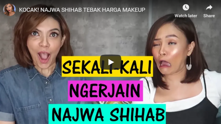 Diundang Rachel Goddard Buat Nebak Harga Make-Up, Gini Reaksi Kocak Najwa Shihab!