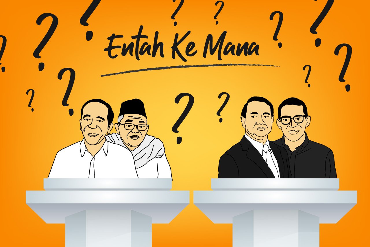 5 Hal yang ‘Entah ke Mana’ di Debat Perdana Pilpres 2019 Kemarin #Pendapat