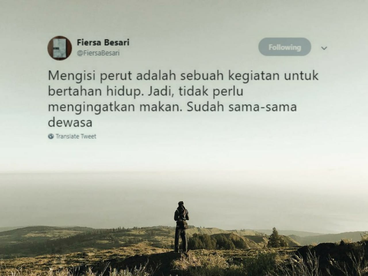 14 Bukti Sambatnya Fiersa Besari yang Masih Juga Layak Jadi Quotes Harianmu. Bener Juga nih, Bung!