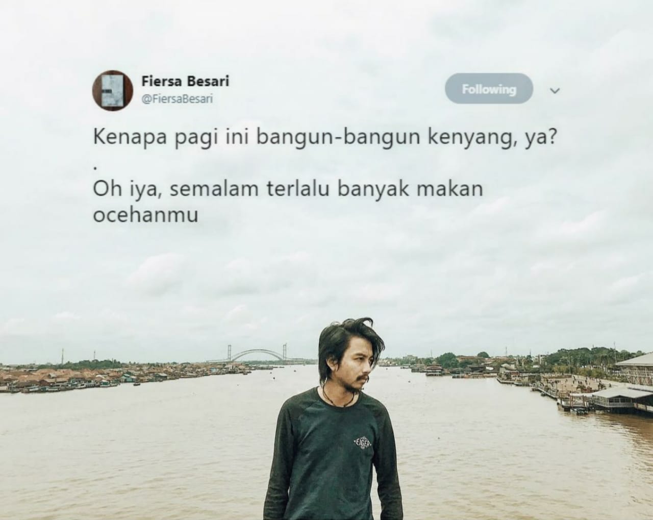 14 Bukti Sambatnya Fiersa Besari yang Masih Juga Layak Jadi Quotes Harianmu. Bener Juga nih, Bung!