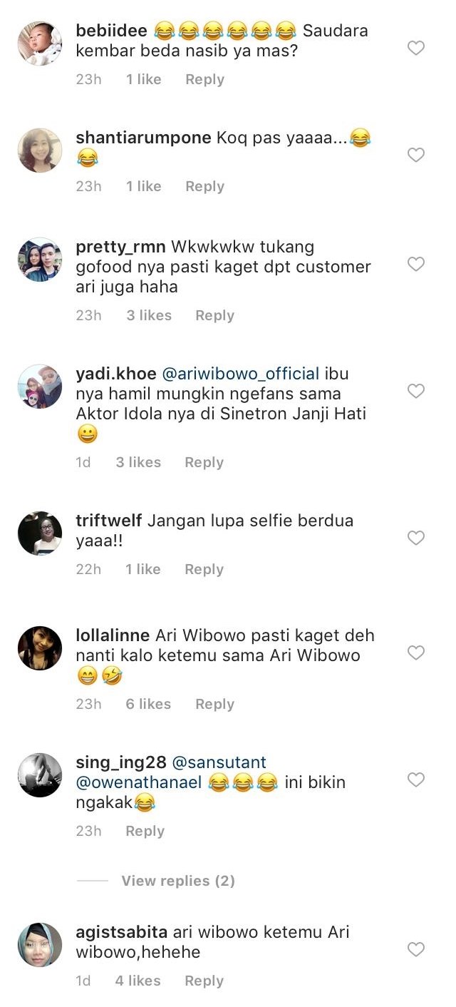 Pesan Makan Lewat Aplikasi Ojol, Ari Wibowo Ketemu Sosok Tak Terduga. Kocak!