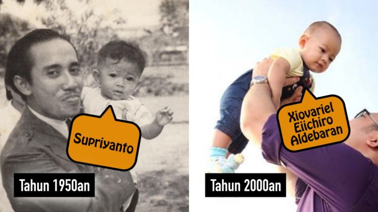 Tren Nama Bayi di Indonesia, Makin Susah Dieja Makin Keren Kedengarannya. Dulu Sih ‘Budi’ Aja Cukup