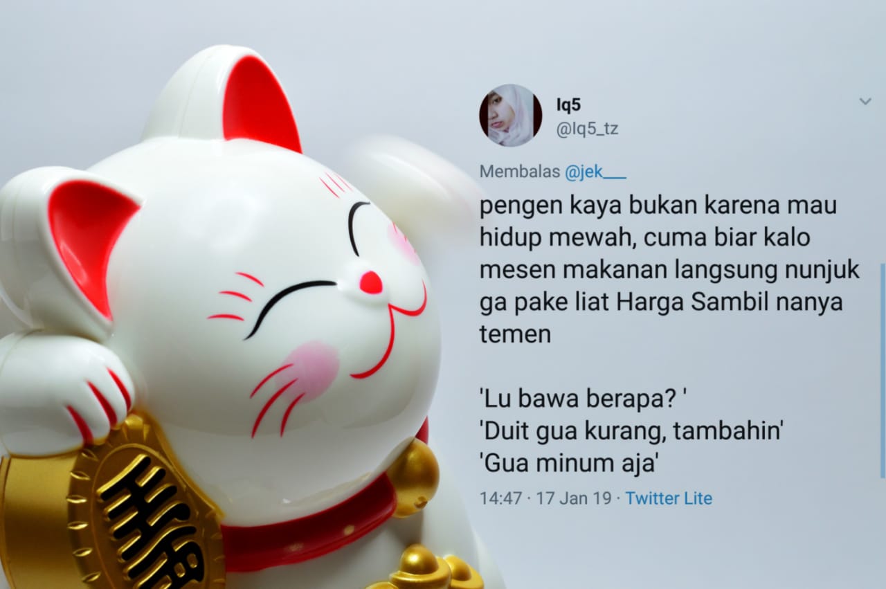 12 Motivasi Sobat Missqueen Pengen Jadi Orang Kaya. Nggak Melulu Soal Mobil Mewah dan Rumah Megah~