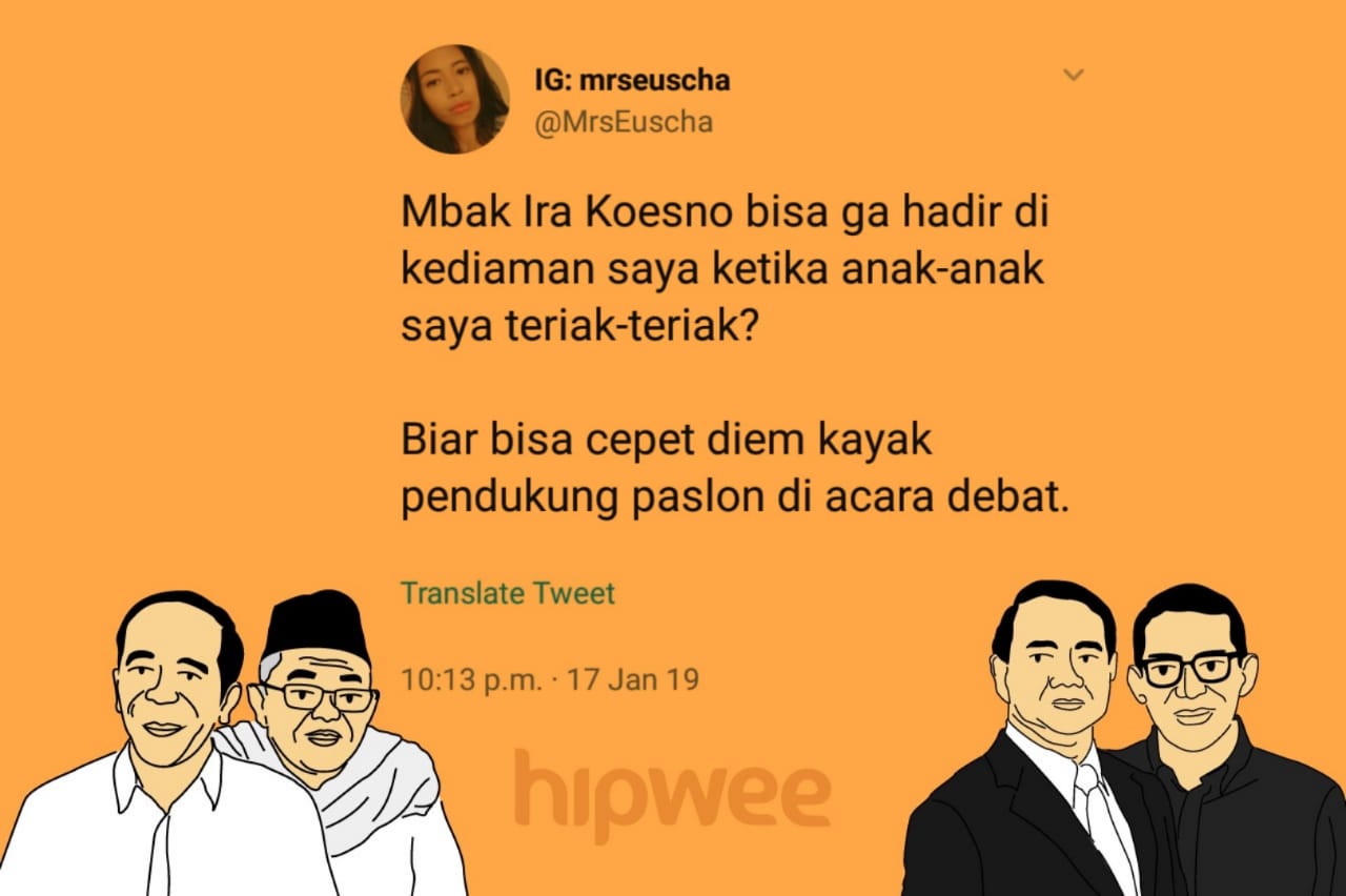 14 Plot Twist Absurd dari Debat Capres Semalam. Selalu Ada Kaum Selow yang Ngelawak di Segala Kondisi~