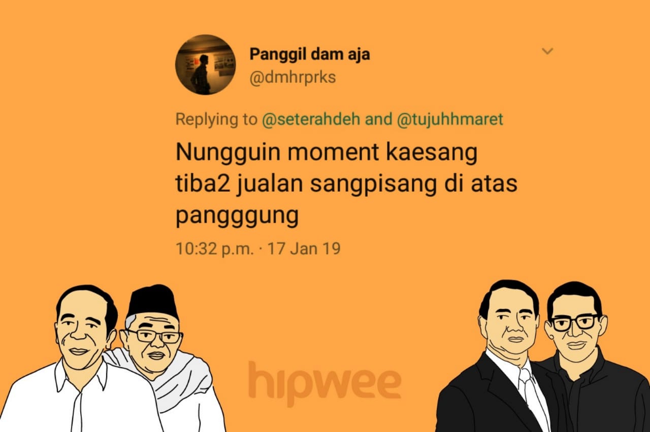 14 Plot Twist Absurd dari Debat Capres Semalam. Selalu Ada Kaum Selow yang Ngelawak di Segala Kondisi~