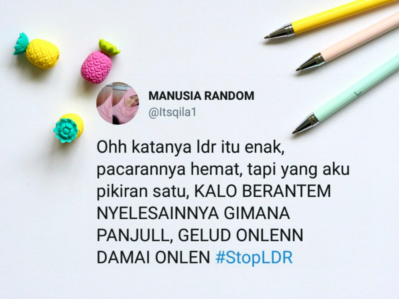 16 Pejuang LDR Luapkan Kekesalan Soal Cinta Jarak Jauh. Tagar #StopLDR Jadi Puncak Kemuakannya