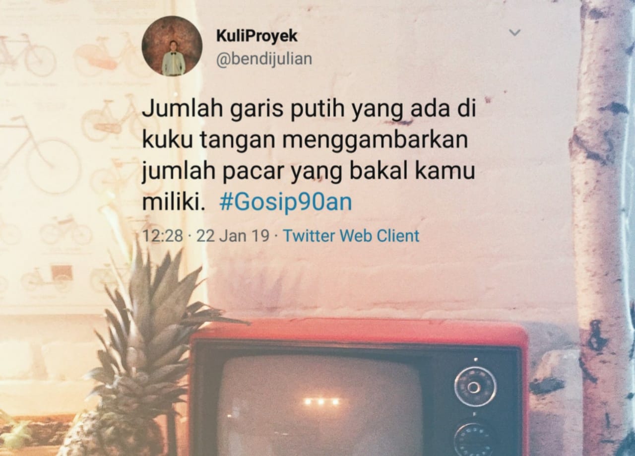 16 Desas-Desus Anak 90-an yang Terangkum dalam Tagar #Gosip90an. Dulu sih Heboh Banget Beritanya