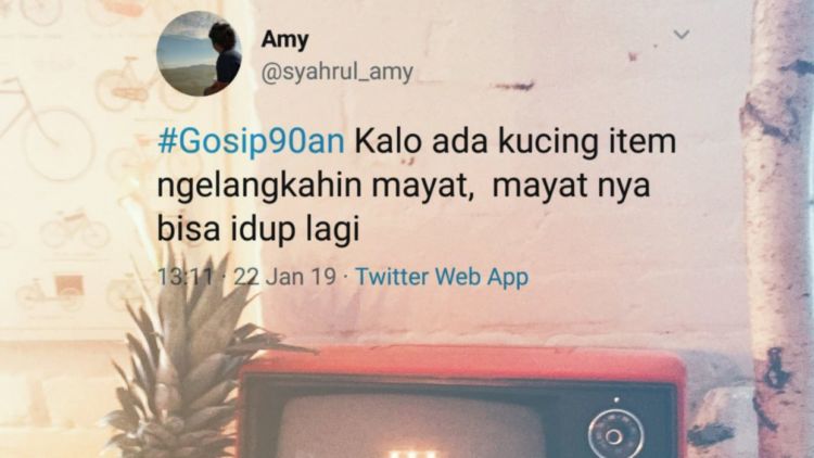 16 Desas-Desus Anak 90-an yang Terangkum dalam Tagar #Gosip90an. Dulu sih Heboh Banget Beritanya