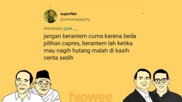 Berantem Gara-gara Beda Pilihan Capres itu Nggak Keren. Kalau 15 Hal Sepele ini sih Boleh deh, Yha~