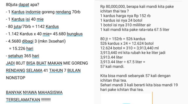 Warganet Twitter Berandai-andai Duit 80 Juta Bisa Buat Beli Apa. Pada Kreatif bin Kocak Idenya!