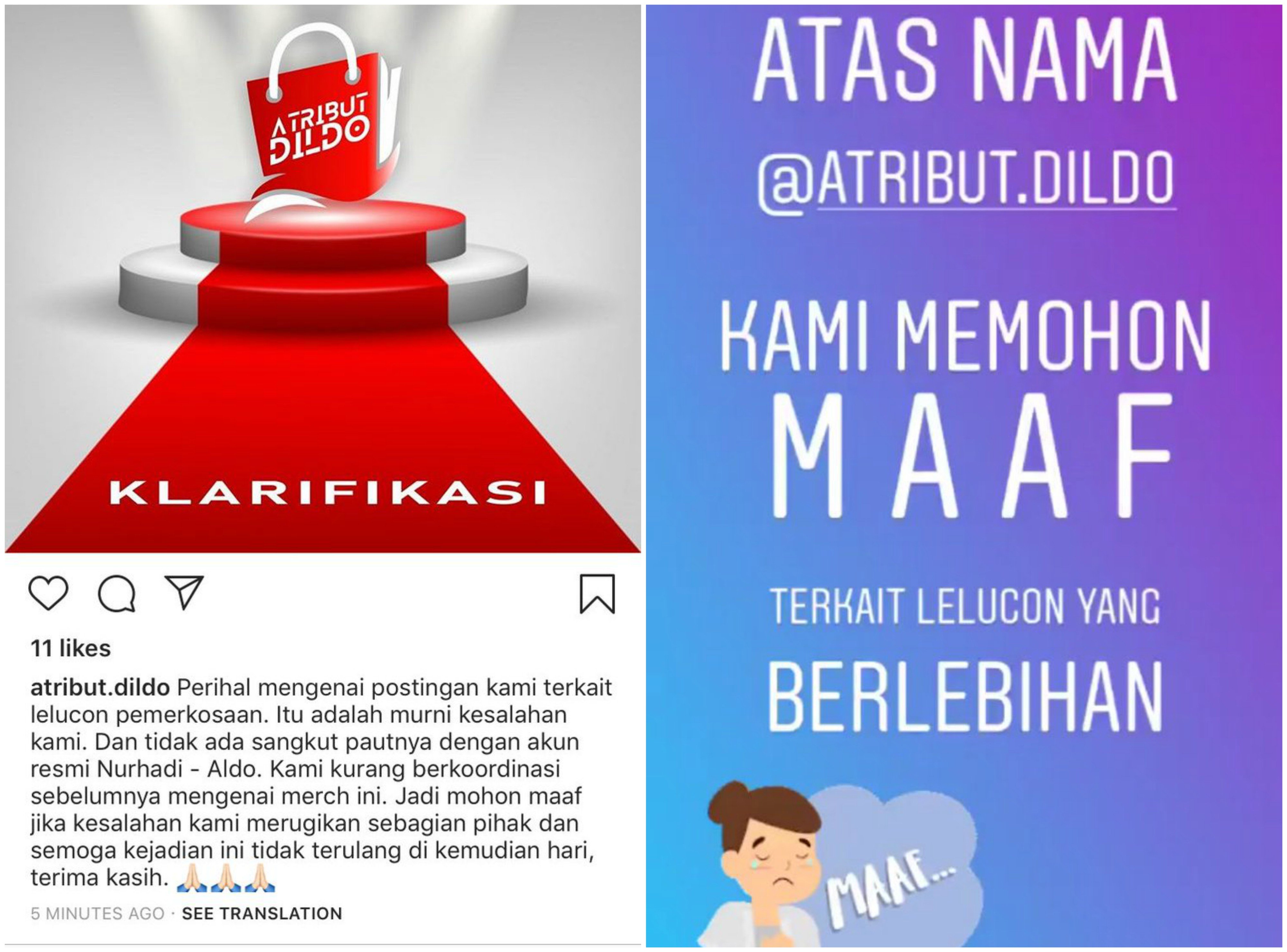 Belajar dari Lelucon di Akun Atribut Nurhadi Aldo. Pemerkosaan Memang Nggak Seharusnya Jadi Guyonan