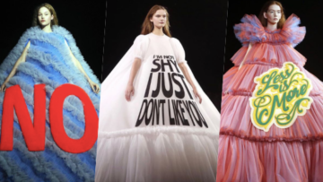 8 Gaya Fesyen Nyeleneh Victor and Rolf dari Paris Couture Week Ini Usung Slogan Unik. Berani Coba?