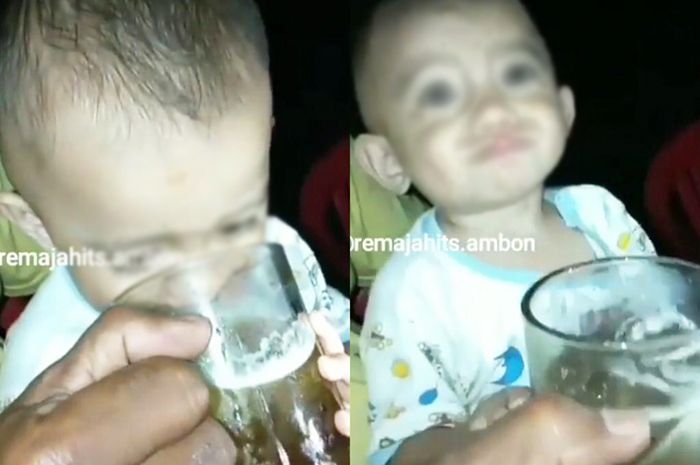 Video Bayi Dicekoki Bir Bintang Bikin Geram Warganet. Malah Dibuat Bercandaan Lo, Miris Banget!