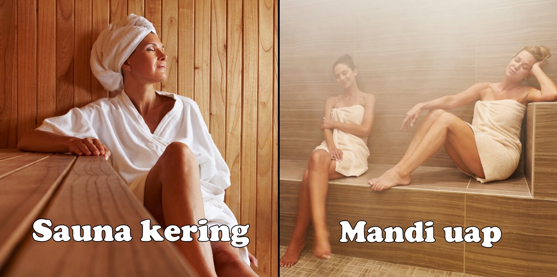 Sauna Kering dan Mandi Uap itu Beda Cerita. Yakin Sudah Paham Gunanya Buat Apa?