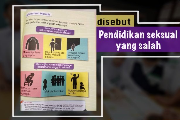 Ajari Anak Cewek Jaga Kehormatan Diri, Buku Teks untuk Anak-anak SD Malaysia Ini Diprotes Keras