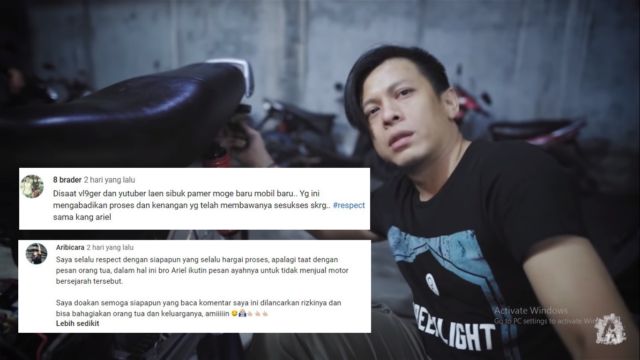 Bikin Vlog Benerin Motor Tua, Ariel Noah Dipuji Warganet. Alasan di Baliknya Emang Bikin Haru sih