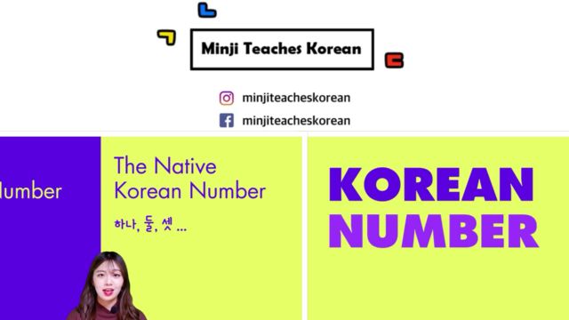 Minji Teaches Korean