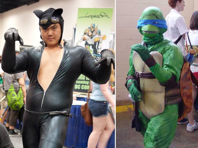 Bukannya Terlihat Kece, Cosplay Superhero ini Malah Bikin Geli dan Kocak. Yang Penting Murah Meriah~