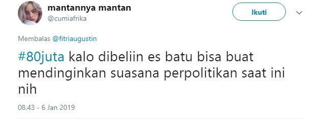 Warganet Twitter Berandai-andai Duit 80 Juta Bisa Buat Beli Apa. Pada Kreatif bin Kocak Idenya!