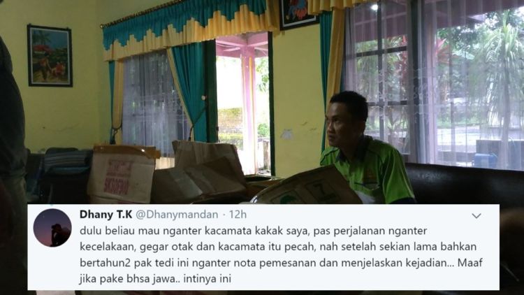 5 Tahun Pasca Kecelakaan dan Gegar Otak, Pria ini Selesaikan Pesanan Kacamata Pelanggannya. Sedih! :(