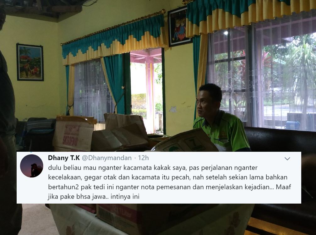 5 Tahun Pasca Kecelakaan dan Gegar Otak, Pria ini Selesaikan Pesanan Kacamata Pelanggannya. Sedih! :(