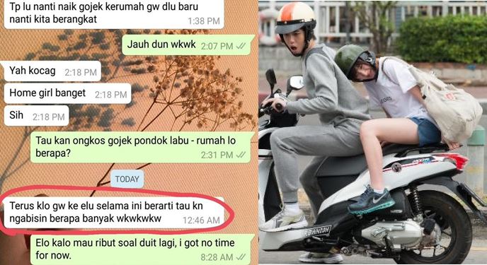 Curhat Soal Gebetan yang Ogah Jemput, Warganet ini Malah Dibilang Pasangan Pelit. Perhitungan sih~