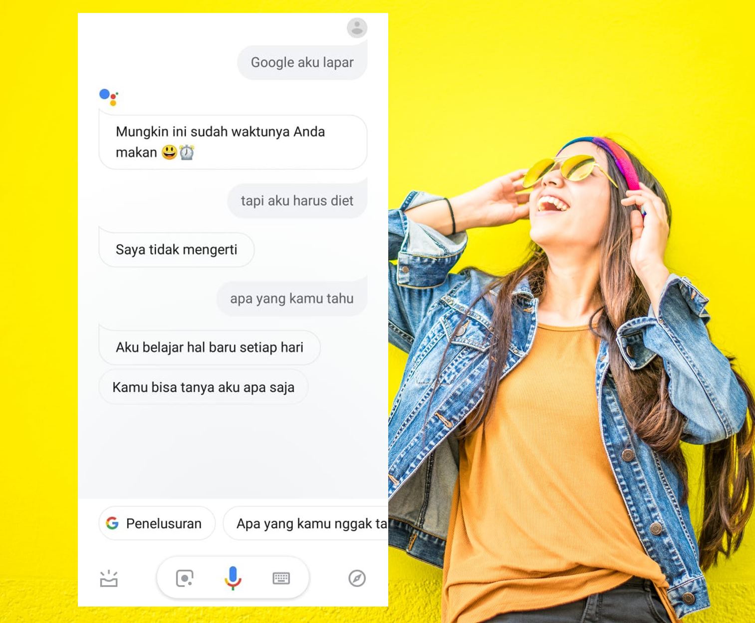 12 Obrolan Konyol dengan Google Assistant. Ternyata Kecerdasan Buatan Bisa Melucu Juga, Yha~