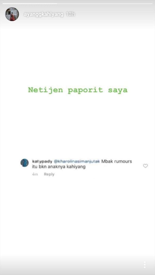 Ada yang Berkomentar Sedah Mirah Bukan Anaknya, Begini Cara Kahiyang Tanggapi Netizen Maha Benar