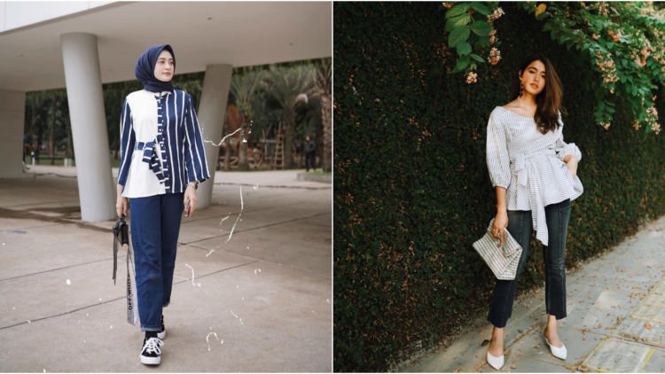 10 Gaya Semi Formal dengan Celana Jeans. Freshgraduate yang Belum Punya Banyak Baju Wajib Coba!