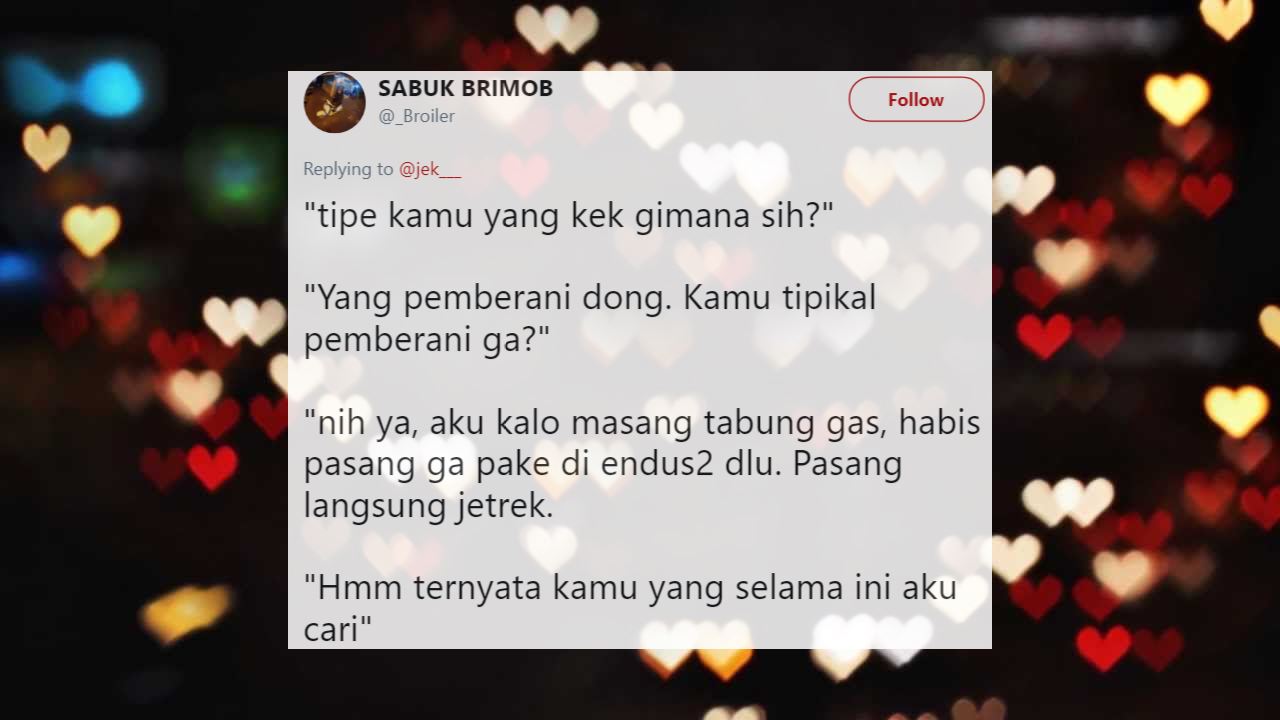 Ternyata Ini 10+ Kriteria Pacar Anak Twitter. Simpel dan Ngena, Meskipun Agak Ngeselin, Ya...