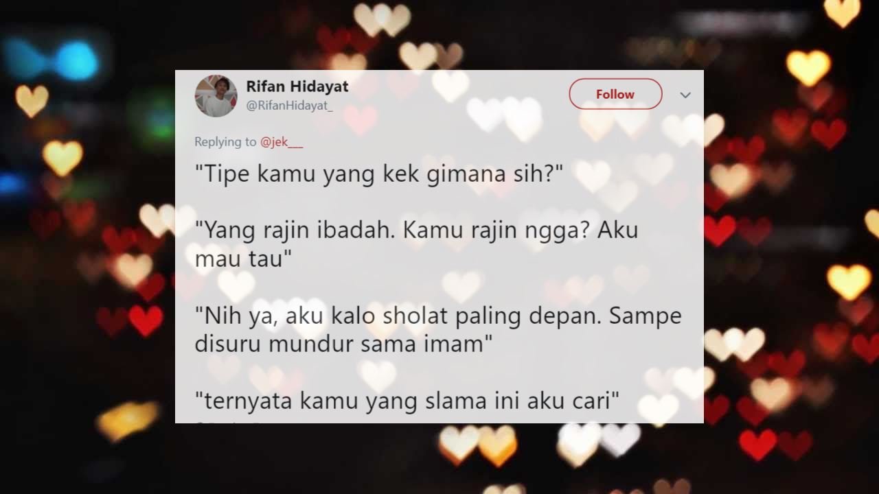 Ternyata Ini 10+ Kriteria Pacar Anak Twitter. Simpel dan Ngena, Meskipun Agak Ngeselin, Ya...