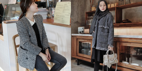 Yuk Ngantor atau Ngampus dengan 11 Ide Padu Padan Tweed Blazer Ini! Klasiknya Dapat, Elegan Sudah Pasti