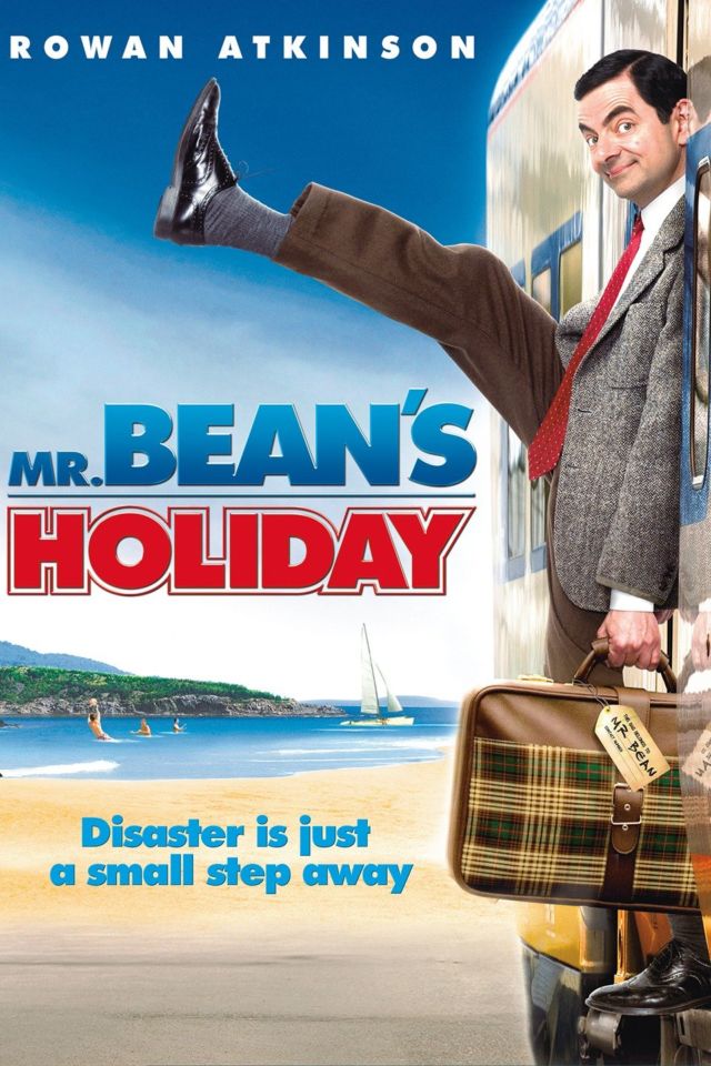 mr.bean's holiday poster