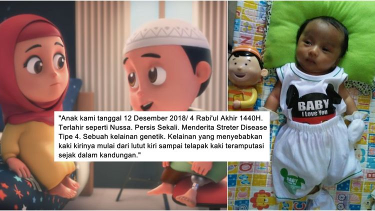 Kisah Baby Sayyuka, Tokoh Nussa di Dunia Nyata yang Bikin Episode “Belajar Ikhlas” Jadi Makin Haru!