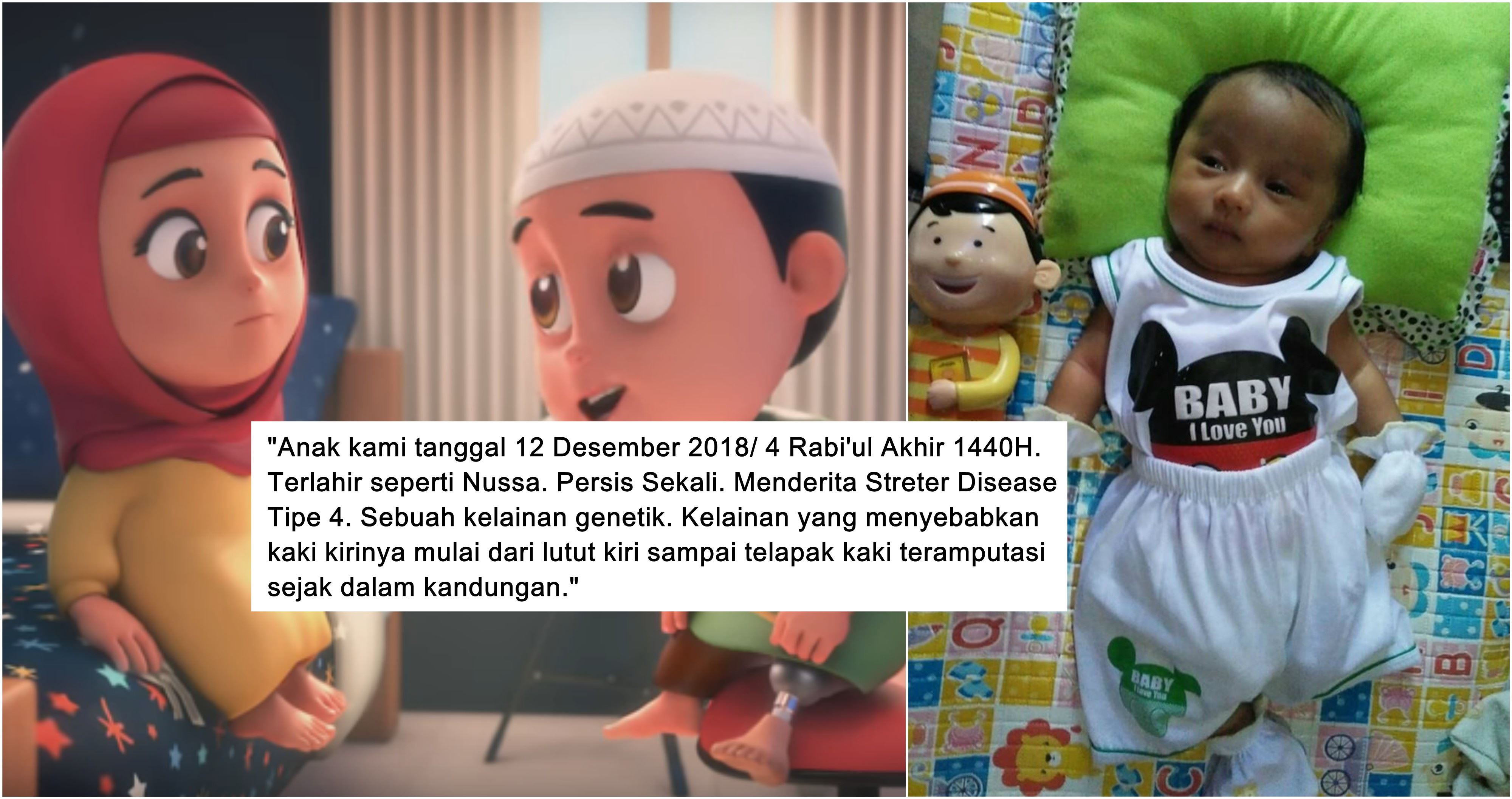 Kisah Baby Sayyuka, Tokoh Nussa di Dunia Nyata yang Bikin Episode “Belajar Ikhlas” Jadi Makin Haru!