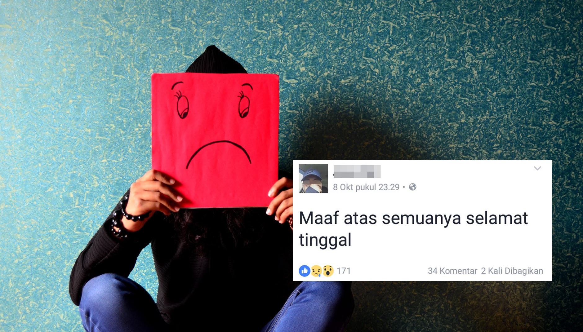 4 Hal yang Perlu Dilakukan Kalau Teman Unggah Konten Seakan Mereka Ingin Bunuh Diri. Jangan Dibercandain!