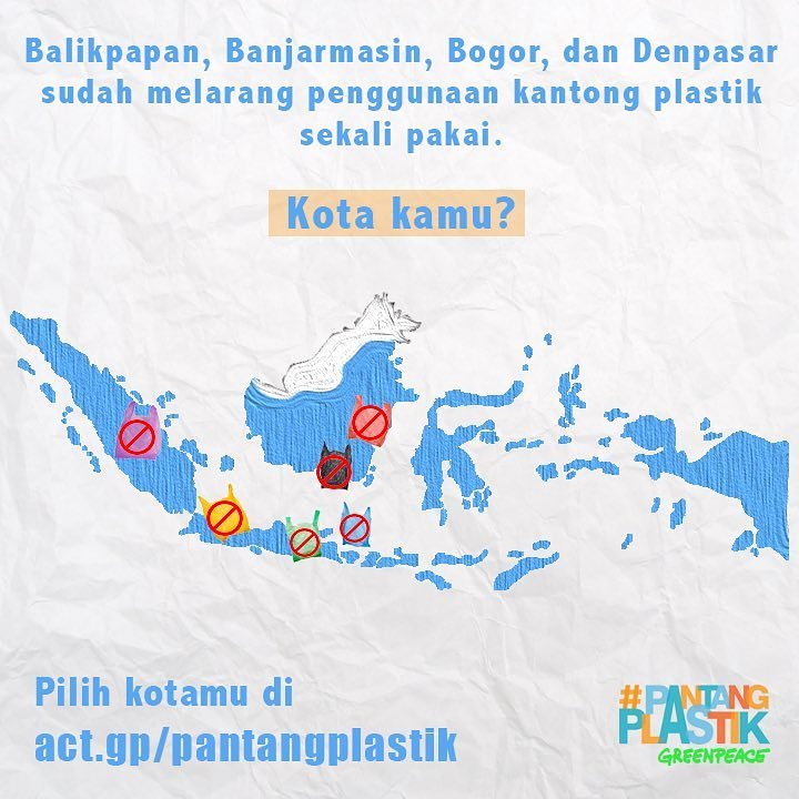 4 Kota di Indonesia Ini Larang Plastik Sekali Pakai. Wah, Gimana Ya Rasanya Hidup Tanpa Kresek?