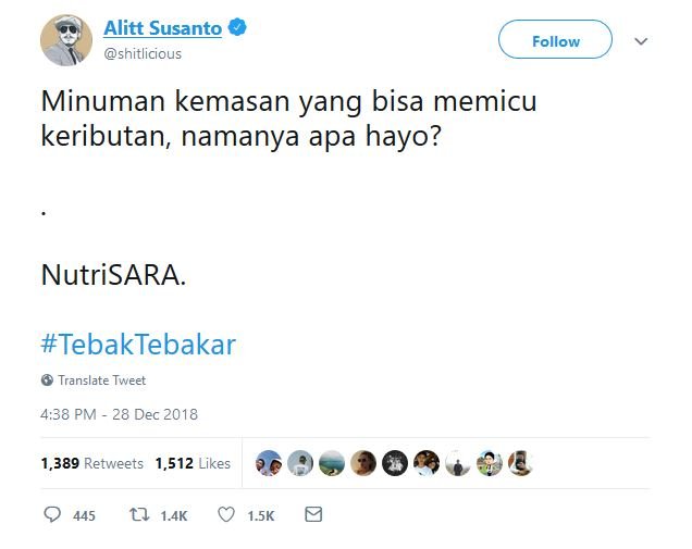 15 Tebak-Tebakan ini Bakal Bikin Emosimu Makin Terbakar. Yha, Namanya Juga #TebakTebakar~