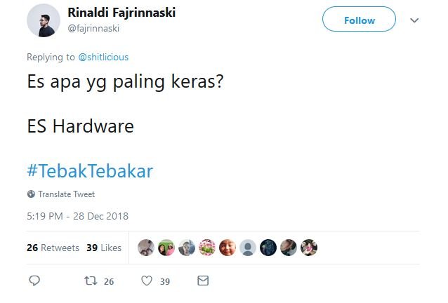 15 Tebak-Tebakan ini Bakal Bikin Emosimu Makin Terbakar. Yha, Namanya Juga #TebakTebakar~